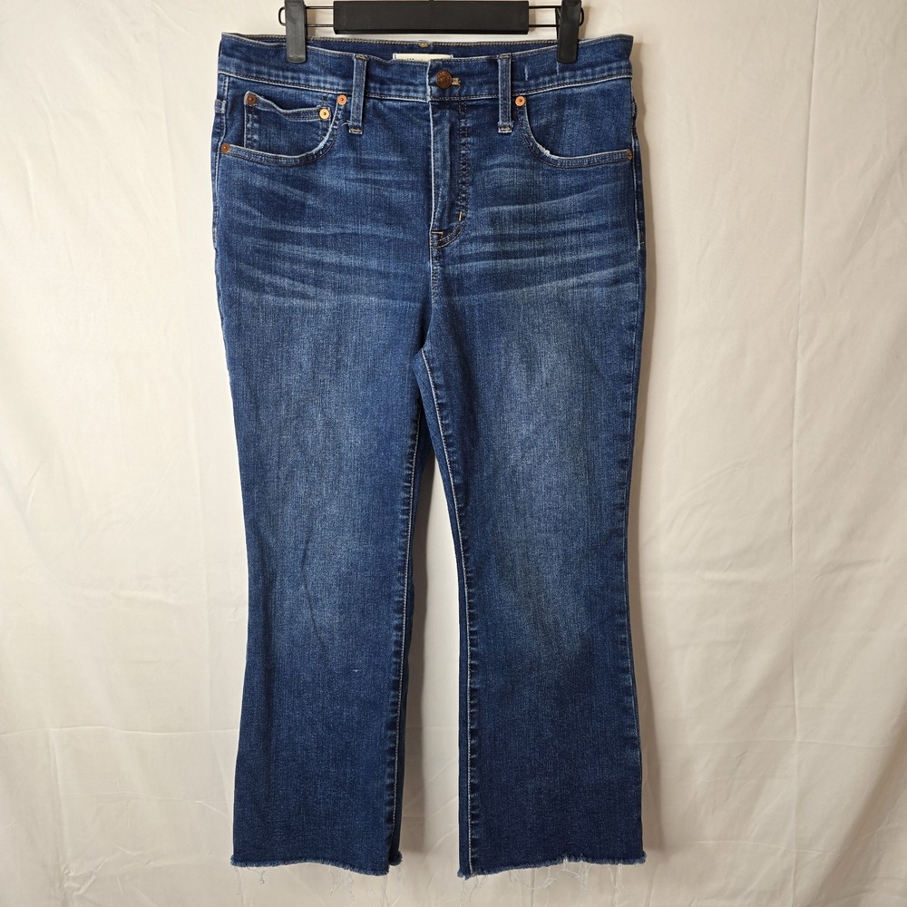 Madewell Women's Boot Cut Jeans - Blue